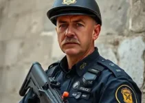 homem flagrado com arma raspada