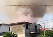 Loja das Casas Bahia incendiada