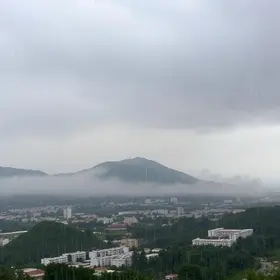 Santa Bárbara d'Oeste com chuva