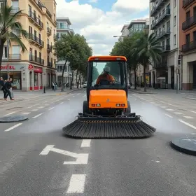 varrição mecanizada