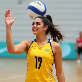 atleta de vôlei