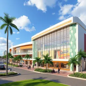 centro comercial em Santa Bárbara
