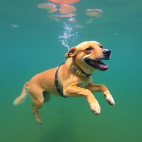 cão resgatado