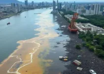 derramamento de óleo em Santa Bárbara d’Oeste